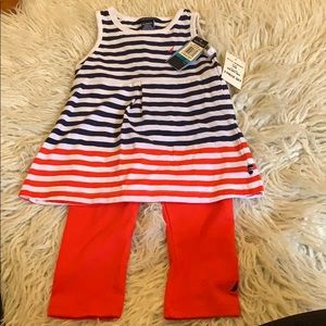 Matching girls tunic and leggings